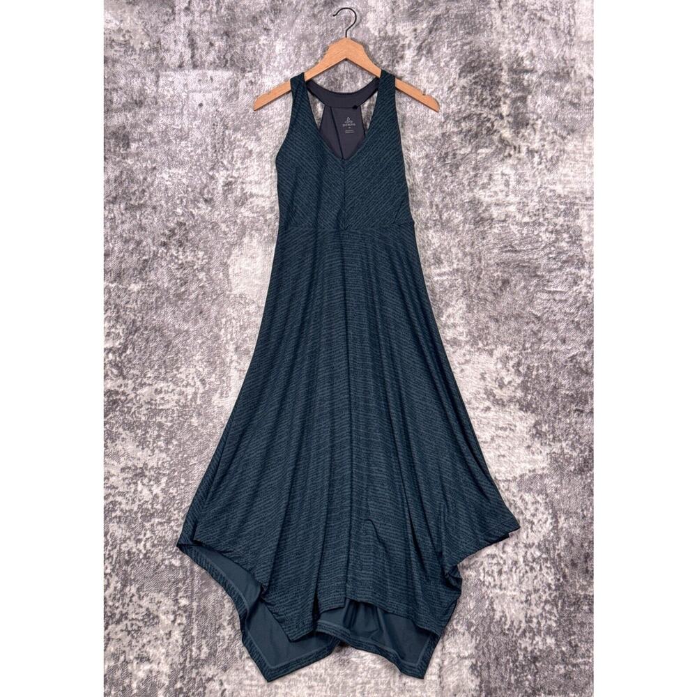 Prana Dark Teal Saxon Maxi Dress